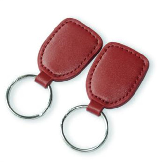 PU leather RFID keychain