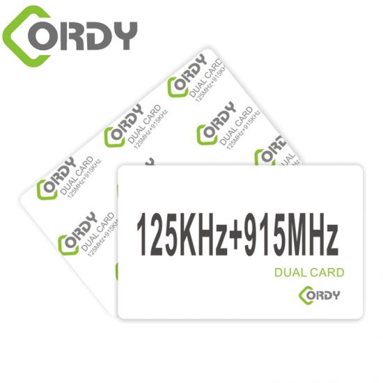 RFID hybrid card