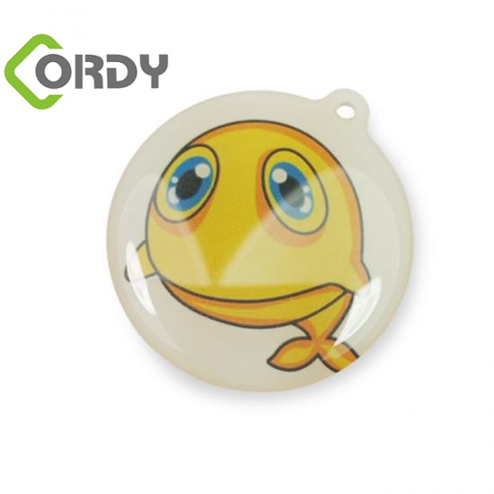 RFID Epoxy Keyfob with Logo